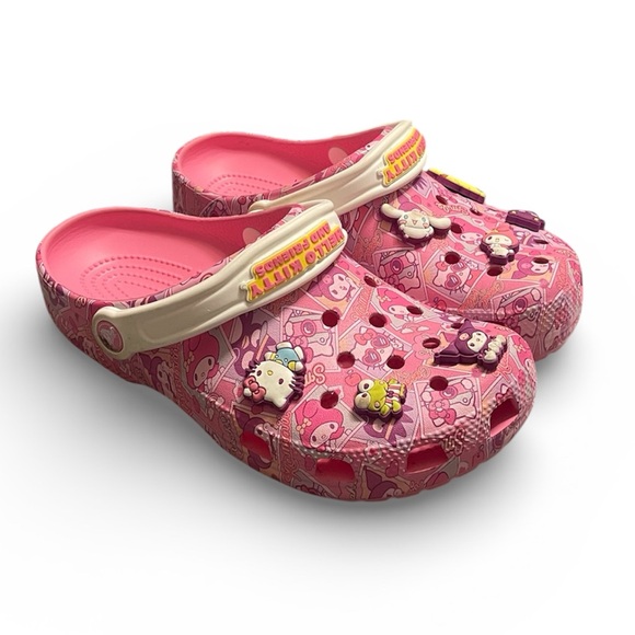 CROCS Shoes - Crocs Hello Kitty and Friends Size W8/M6 Limited Edition Preowned